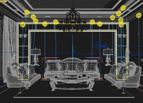3D室内设计怎么插入家具模型？